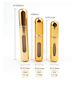 Cute <strong>Perfume</strong> 5ml 8ml 10ml Bottles Aluminum <strong>Perfume</strong> Atomizer Spray Bottle - Product Image 2