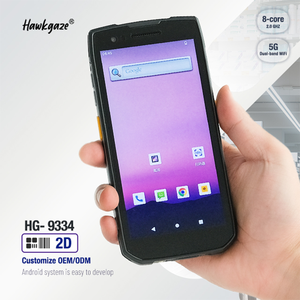 5英寸坚固耐用的手持终端安卓Pdas Nfc Sim手持二维码扫描仪掌上电脑安卓4g 12带票扫描仪 - Product Image 1