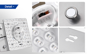 Moulti功能发光二极管灯模块5CCT色温可变灯板，用于面板灯更换 - Product Image 6