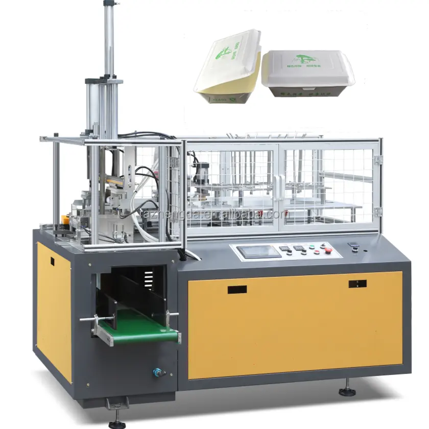 Линия по производству одноразовых бумажных тарелок/машина для производства пищевых коробок