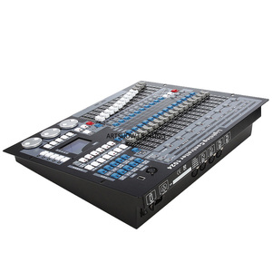 Flightcase упаковка DMX 1024 консоль профессиональный сценический эффект проектор освещения светодиодный par движущийся головки DJ свет DMX контроллер - Product Image 5