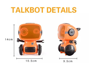 Walking Dancing Eaves drop Programmierung Fernbedienung Walkie Talkie Robot - Product Image 5