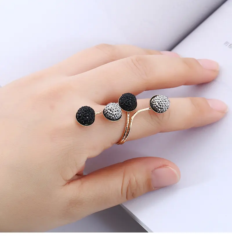 Anel de resina geométrica feminino, anel de dedo para casamento, festa de casamento, 2020