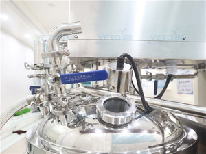 电动化妆霜搅拌机高速管道乳化剂，用于洗液和洗发水加工 - Product Image 3