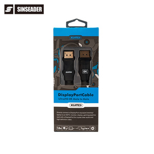 Hỗ Trợ Mới Nhất 8K @ 60Hz, 32.4Gbps, <span class=keywords><strong>C</strong></span>áp Displayport 1.4V Chất Lượng Cao Cho Hdtv/Máy Tính - Product Image 6