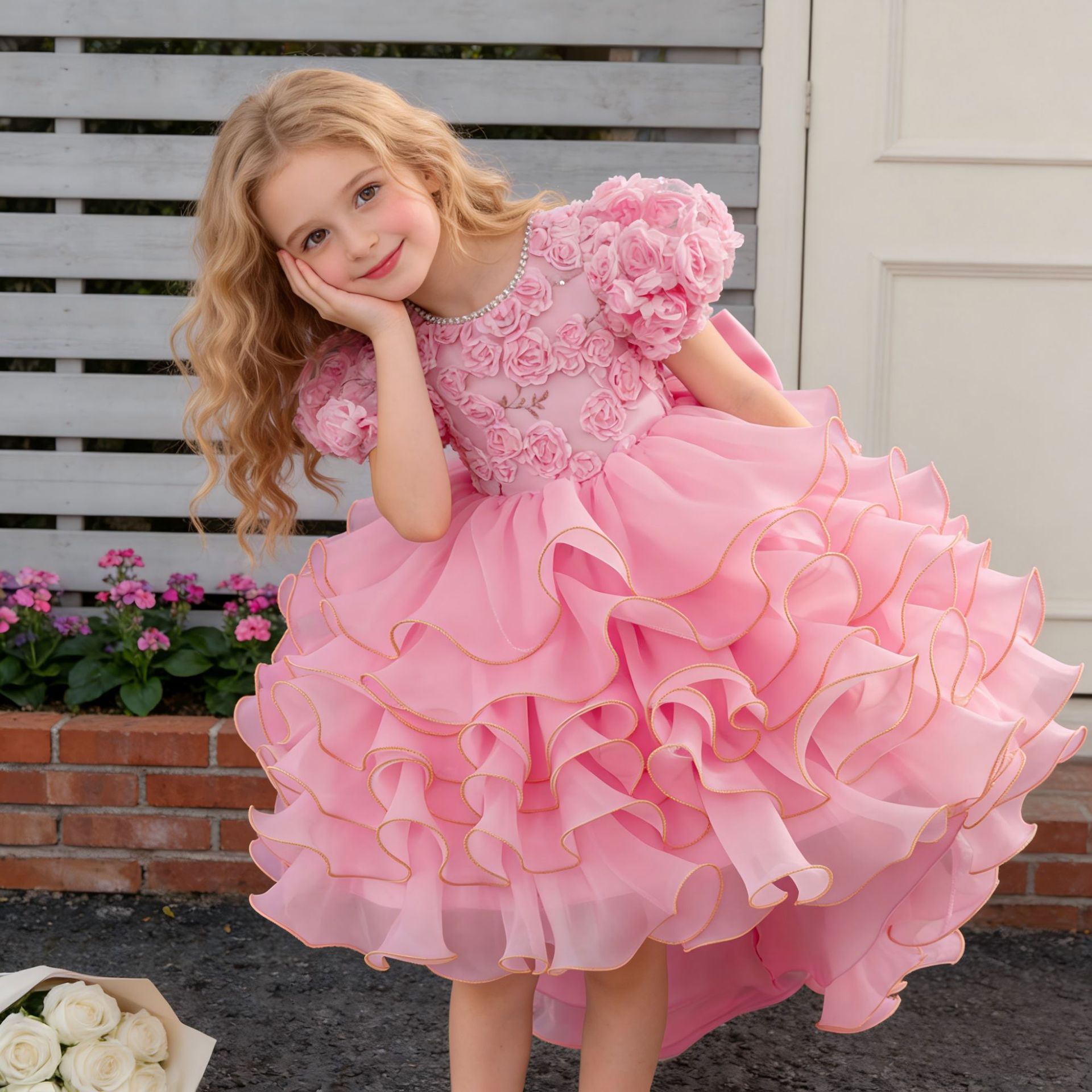 Rose en stock