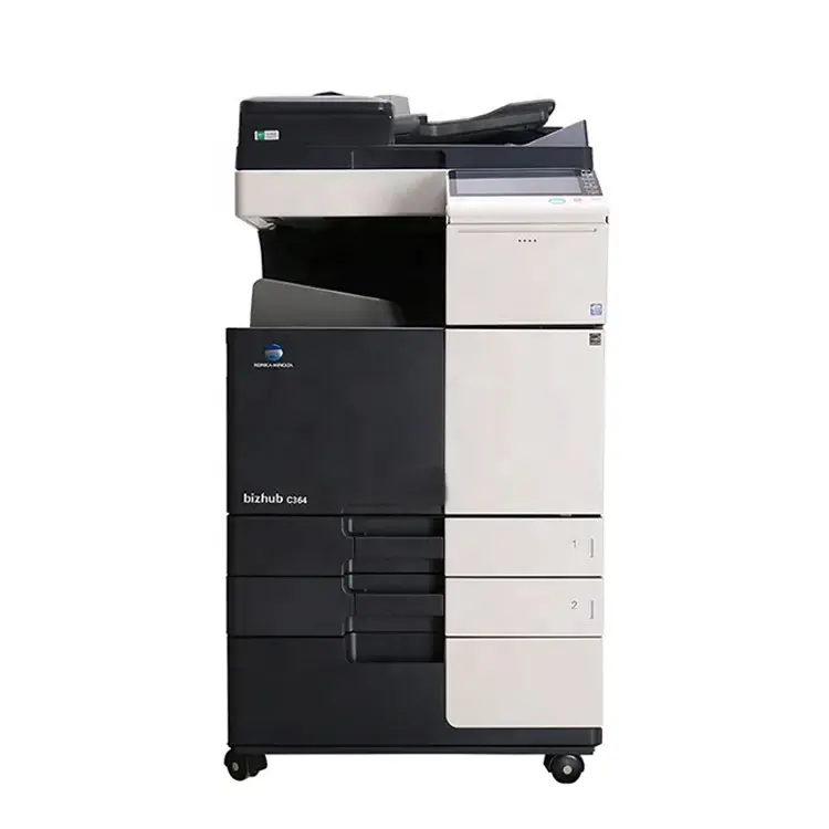Impressora duplex automática de grande qualidade usada para Bizhub C364/C284/C224 Toner Impressora a laser usada Copiadora Kyocera