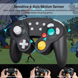 For PC Joystick Bluetooth Gamepad Wireless GC <strong>Controller</strong> for <strong>Switch</strong> <strong>Gamecube</strong> Compatible With Nintendo <strong>Switch</strong>/Lite <strong>Controller</strong> - Product Image 4