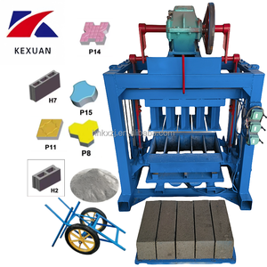 Vendita calda di blocchi di cemento 4-40 macchinari per la fabbricazione di mattoni in Ghana macchina per la produzione di blocchi di cemento - Product Image 1