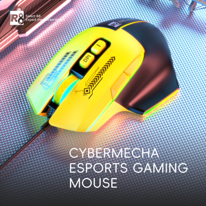 R8 sıcak satış 2025 yeni varış PC oyun fareler RGB arkadan aydınlatmalı programlanabilir ergonomik fare ile yeni kablosuz fare oyun - Product Image 4