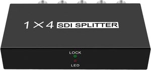 SDI Splitter 1x4 Support HD-SDI/SD-SDI/3G-SDI Signals 1 SDI <strong>Input</strong> <strong>and</strong> 4 SDI <strong>Output</strong>