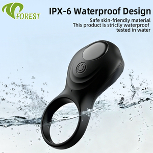 TT FOREST Wiederverwendbares Erwachsenen-Sexprodukt Vibrierende Kondome Penisring Dildo Vibrator zur Vergrößerung USB-Aufladung Cockring für Männer - Product Image 2