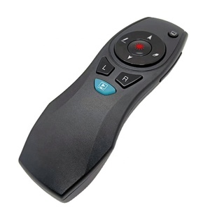 Presentatore di controllo vocale con Air Mouse per presentazione remota PPT Air Mouse con puntatore Laser Computer Remote Clicker - Product Image 1