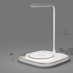4 in 1 Multi Functionled Led Desk <strong>Lamp</strong> with Fast <strong>Charging</strong> for iPhone for Iwatch Wireless Charger with Light - Product Image 4