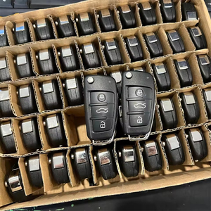 3ปุ่มพับได้เปลือกกุญแจรถระยะไกลสำหรับ Audi A2 A3 A4 A6 A6L A8 Q5 Q7 S6 TT ฝาครอบเคสอะไหล่ - Product Image 5