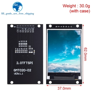 TZT Display TFT da 2.0 pollici OLED LCD Drive IC ST7789V 240 rgbx320 interfaccia SPI a matrice di punti per modulo Display LCD a colori Arduio - Product Image 2