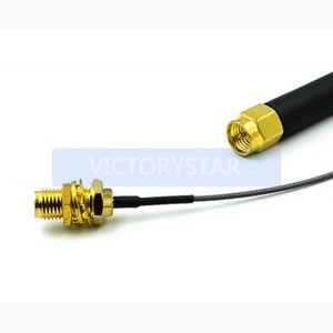 Rubber stick antennaSMA to IPEX <strong>connection</strong> cable suitable for SIM800L GPRS <strong>TCP</strong> <strong>IP</strong> module SMA IPEX