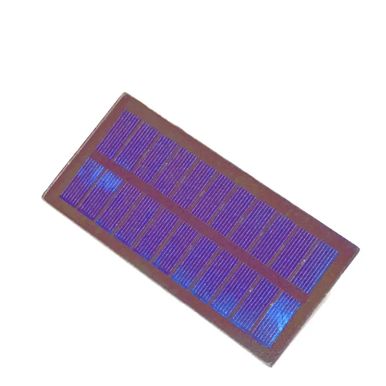 Painel solar fotovoltaico de vidro ZW-14065, carregador portátil para laptop, painel solar fotovoltaico de 5,5V, painéis de energia solar residenciais de 1,5W