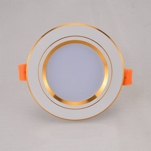 6W 8W 12W 18W LED tavan ışık Downlight gömme ticari tavan ışık üç renkli sıcaklık Spot ışık - Product Image 5