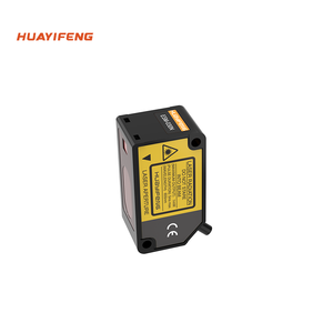 Huayifeng Micro Sensor de Desplazamiento láser NPN PNP salida, carcasa de fundición de aluminio, distancia de detección 400mm