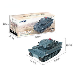 JJRC Q85 2,4 г танк с дистанционным управлением Автомобильная башня Программирование автоматически демонстрирует имитацию звуков двигателя бака Радиоуправляемый автомобиль игрушки - Product Image 6