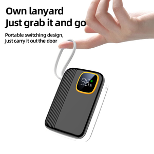High-Capacity 20000mAh Portable Outdoor Power Bank 10000mAh Fast-Charging PVC Type-<strong>C</strong> <strong>Input</strong> 20W Stations LED Display 25W <strong>Output</strong> - Product Image 4