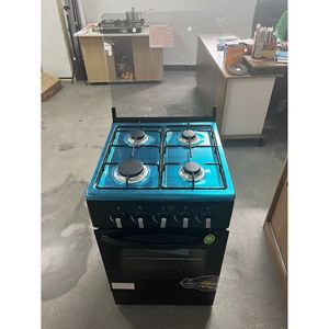 <strong>24</strong>-Inch Freestanding Electric <strong>Gas</strong> Range with Convection <strong>Oven</strong> and Grill Easy-to-Clean Household Cooking <strong>Oven</strong> and Grill Rack - Product Image 1
