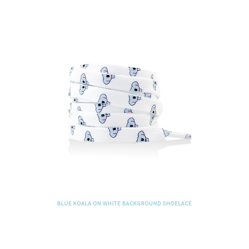 Fondo blanco koala azul