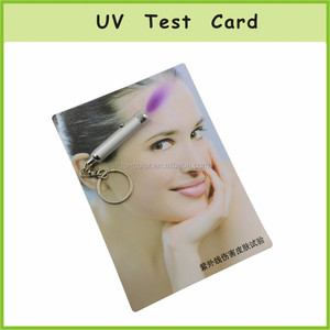 PVC UV Test <strong>Card</strong> <strong>Real</strong>-Time Detection of UV Intensity Customizable UV Test <strong>Card</strong> - Product Image 4
