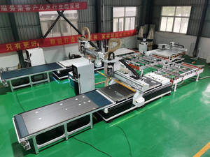 Mobili per pannelli che producono atc cnc nesting machine 4*8 ft due set 1325 router cnc atc per la lavorazione del legno in vendita - Product Image 2