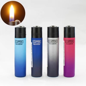 C lipper原装砂轮火石点火打火机明火火炬气体打火机使用收藏礼品1盒24件 - Product Image 2