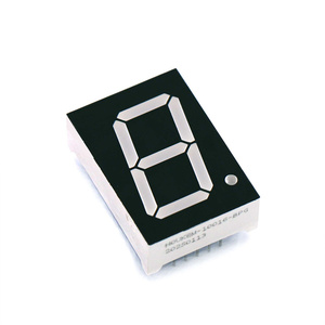 Houkem-10016-BRGB 1 дюймов Rgb 7-сегментный дисплей, однозначный 1-дюймовый 7-сегментный светодиодный дисплей 12 Pin - Product Image 3
