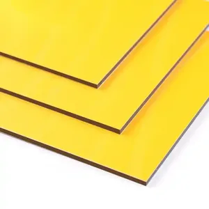 Внешние материалы 4 мм Alucobond PVDF покрытие ACP ACM фасадная стеновая облицовочная Панель алюминиевая композитная панель 4x8 6 мм - Product Image 2