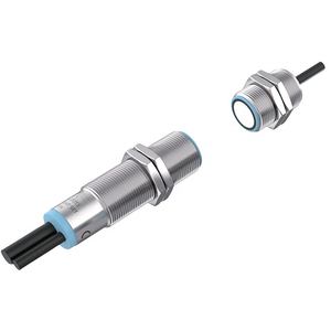 Sensor ultrasónico de salida analógica de interruptor dual NPN + PNP para posicionamiento de brazo de robot distancia de detección de 0,1-2M