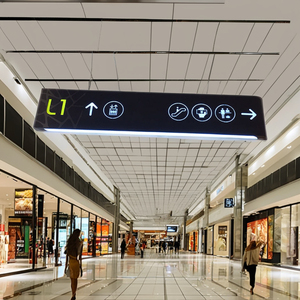 Trần treo hướng dẫn hướng dẫn trung tâm mua sắm bãi đậu xe sân bay thiết bị đầu cuối Sử dụng LED cách tìm kiếm dự án dấu hiệu sân bay signage - Product Image 5