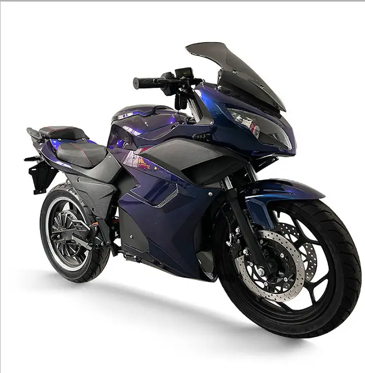 3000W Elektromotorrad-Rennmotor räder mit 72V 60Ah Li-Ionen-Akku für Erwachsene