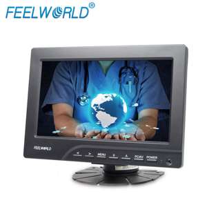 7英寸1024x600 IPS液晶触摸屏显示器，带高清多媒体接口、VGA、影音输入FW669AHT