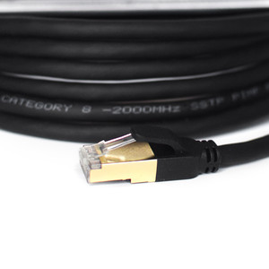 זוגות טוויסט בהתאמה אישית rj45 hethernet כבל חתול 8 cat7 חתול 6 כבל תיקון 1 מ '2m 3m 5m 10m אפשרויות עבור כבל רשת לן