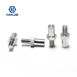 Cơ khí Độ chính xác cao tùy chỉnh Caster vít đôi cuối cơ thể trục duy nhất ren đinh tán <span class=keywords><strong>Bolt</strong></span> - Product Image 2