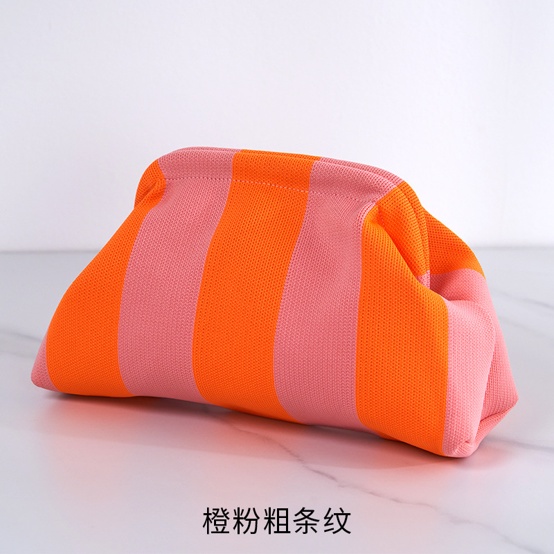 Rayures rose-orange