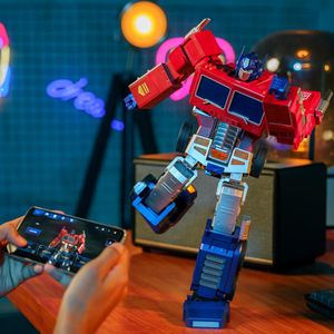 Robosen Optimus Prime Intelligente Programmierung Lernspiel zeug roboter Voice Mobile APP Control Transforming Kids Toy Smart Robot