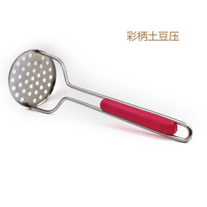 创意厨房工具-手动马铃薯压榨机，带塑料手柄果蔬工具，用于泥研磨机 - Product Image 4