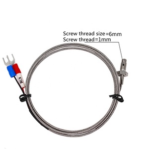 KJタイプ熱電対シールド線温度コントローラー用熱電対温度センサー - Product Image 2
