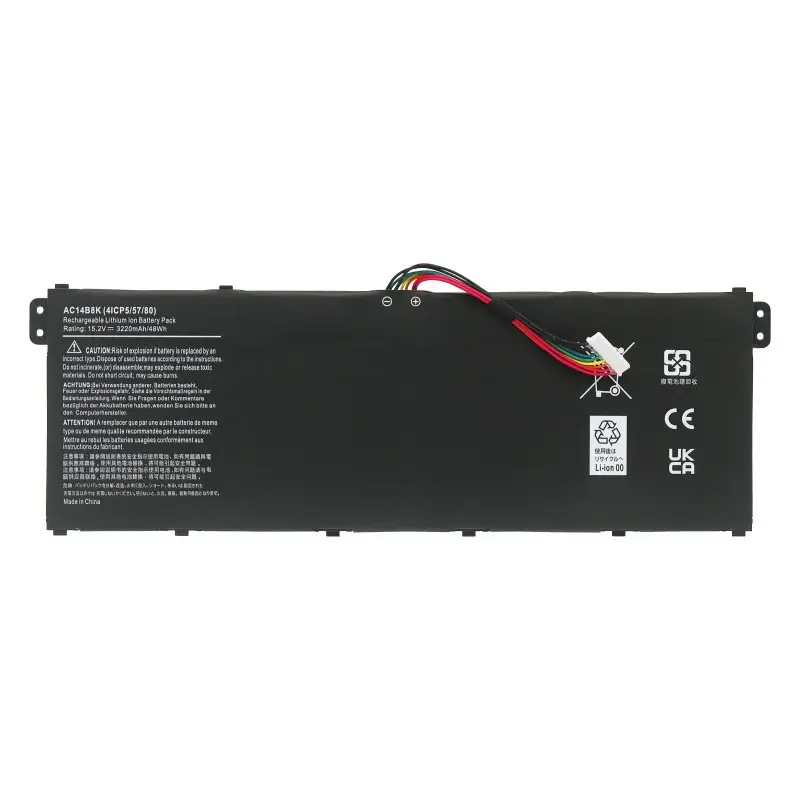 Batterie d'ordinateur AC14B8K pour acer aspire one V3-371 V3-371-30FA/52PY batterie d'ordinateur portable