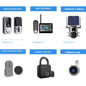 TTlock Tuya Smart WiFi telecomando biometria codice Password maniglia Smart Fingerprint Door Lock