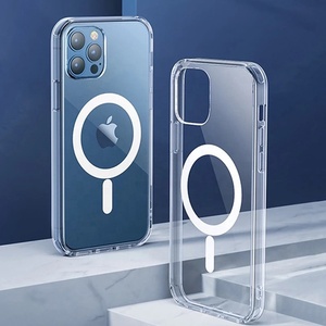 เคสใสแม่เหล็ก Tpu แบบใส,เคสชาร์จโทรศัพท์สำหรับ Iphone 12 13 Mini Pro Max - Product Image 1