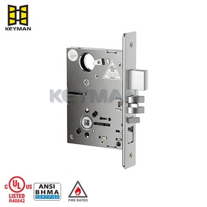 Keyman tiêu chuẩn Mỹ DC12V đến 24V điện Lỗ mộng khóa an ninh cao lửa đánh giá không an toàn điện solenoid Lỗ mộng khóa - Product Image 6