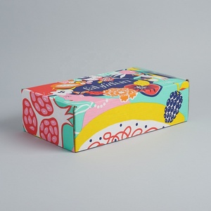 Özel Logo pembe oluklu kağıt mailler nakliye kutusu küçük iş için karton ambalaj Boxesfor kozmetik/cilt bakımı - Product Image 2