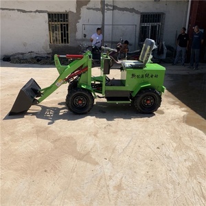 4-wheel Drive Small Mini Electric <strong>Loader</strong> 500 kg Compact <strong>Loading</strong> and <strong>Unloading</strong> Forklift Manufacturer - Product Image 4