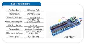 Relé de red Ethernet Industrial, interruptor de Control remoto de salida de 16 canales con interfaz LAN TCP/IP, nuevo - Product Image 3